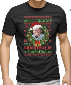 All I Want For Christmas Is Hasbulla Ugly Christmas T shirt