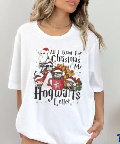 All I Want For Christmas Is My Hogwarts Letter shirt