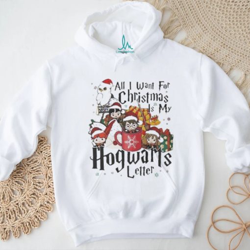 All I Want For Christmas Is My Hogwarts Letter shirt