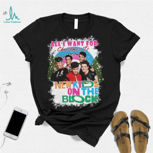 All I Want For Christmas Is Newkilos On The Block Shirt
