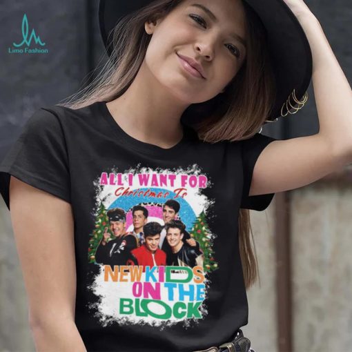All I Want For Christmas Is Newkilos On The Block Shirt