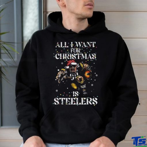 All I Want For Christmas Is Steelers T Shirt