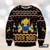 A Very Saiyan Christmas Dragon Ball Z Ugly Christmas Sweaters