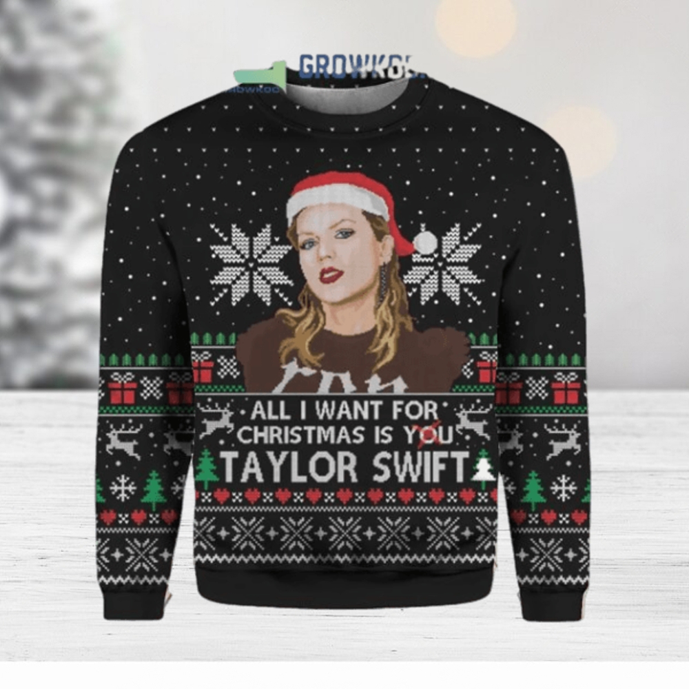 Taylor swift store christmas sweater