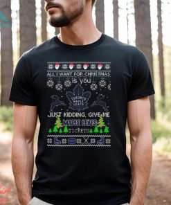 All I Want For Christmas Is You Toronto Maple Leafs Ice Hockey Ugly Christmas 2023 T shirt