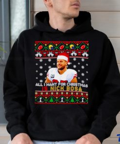 All I want for Christmas is Nick Bosa ugly Christmas shirt