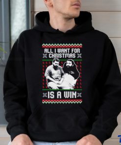 All I want for Christmas is a win sad max shirt