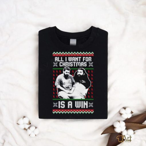 All I want for Christmas is a win sad max shirt