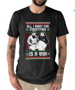 All I want for Christmas is a win sad max shirt