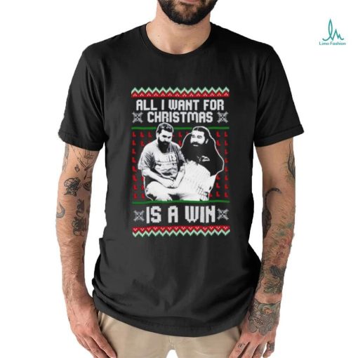 All I want for Christmas is a win sad max shirt