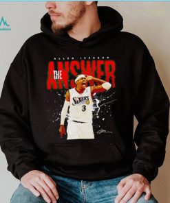 Allen Iverson the answer shirt