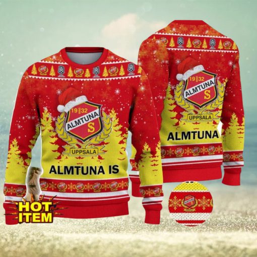 Almtuna IS SHL Sweden Hockey League Ugly Christmas Sweater