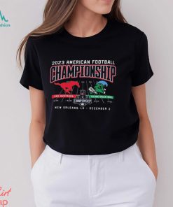 American Football Championship 2023 SMU Mustangs Vs Tulane Green Wave shirt