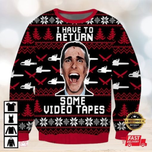 American Psycho Ugly Christmas Sweater