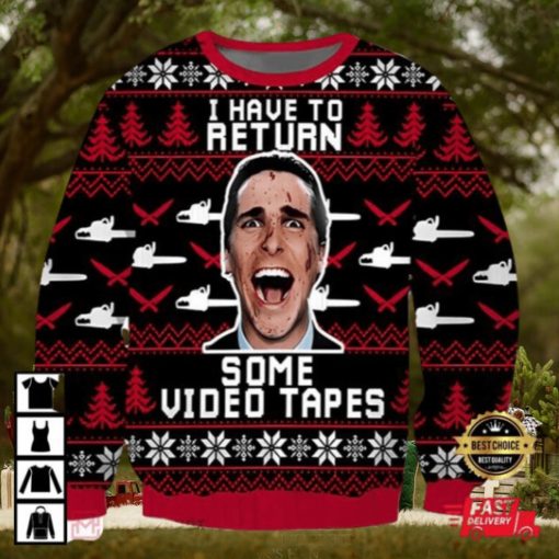 American Psycho Ugly Christmas Sweater