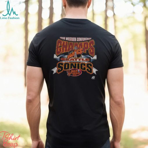 American Vintage Seattle Sonics Vintage 1996 Finals Green T Shirt