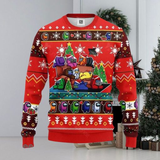 Among Us Ugly Christmas Sweater Gift For Men And Women