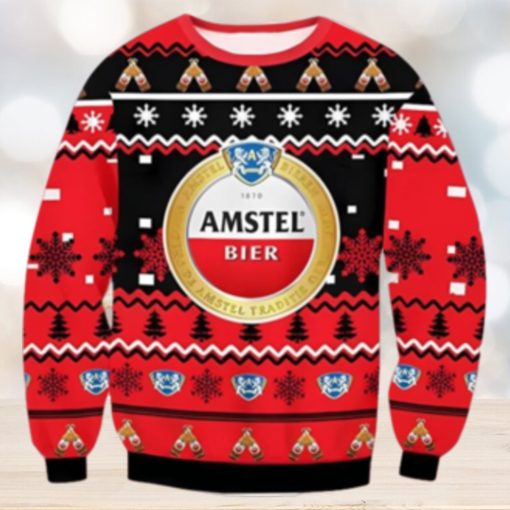 Amstel Beer Ugly Christmas Sweater