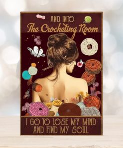 And Into The Crocheting Room Poster