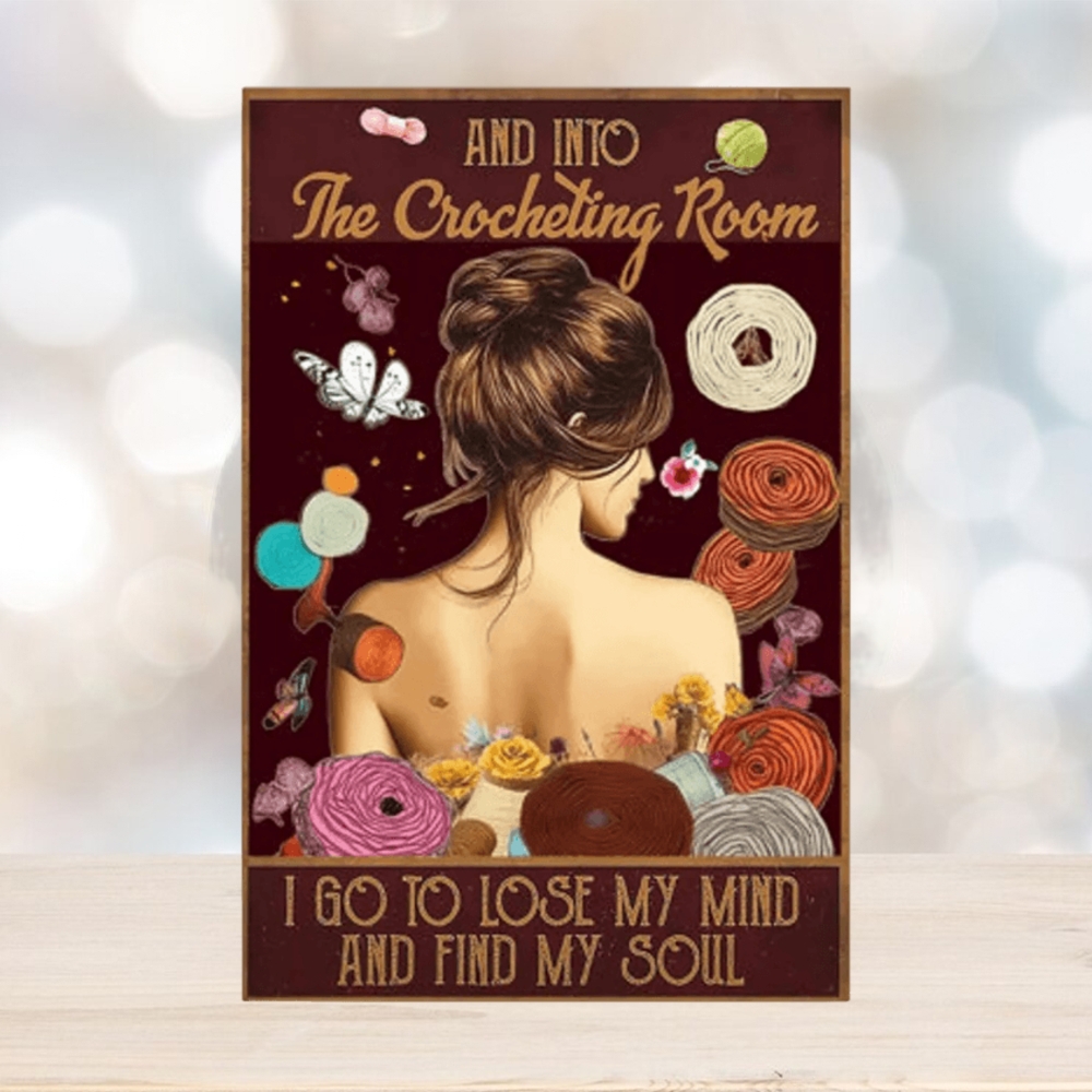And Into The Crocheting Room Poster And Into The Crocheting Room Poster