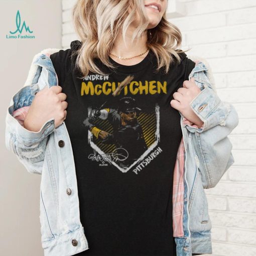 Andrew McCutchen Pittsburgh Base WHT Shirt