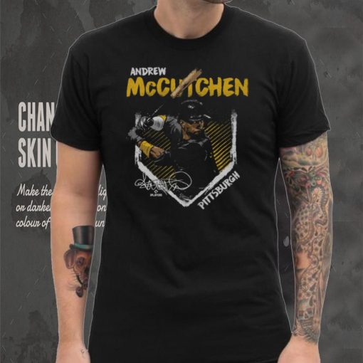 Andrew McCutchen Pittsburgh Base WHT Shirt