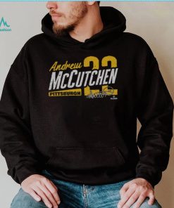 Andrew McCutchen Pittsburgh Type Slant WHT Shirt