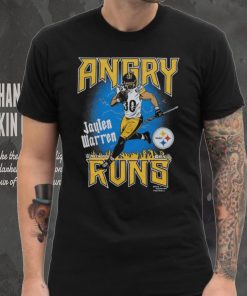 Angry Runs Steelers Jaylen Warren Retro GMF Kyle Brandt T Shirt