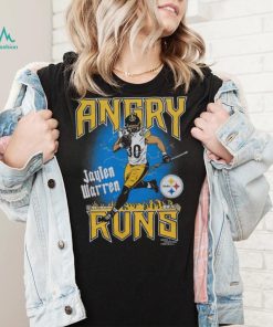 Angry Runs Steelers Jaylen Warren Retro GMF Kyle Brandt T Shirt