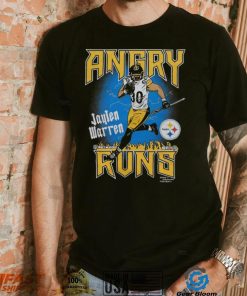 Angry Runs Steelers Jaylen Warren Retro GMF Kyle Brandt T Shirt