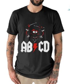 Animal Muppet Drummer Acdc Graphic Tshirt