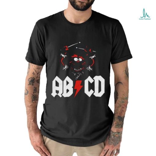 Animal Muppet Drummer Acdc Graphic Tshirt