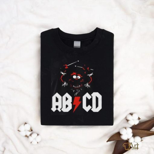 Animal Muppet Drummer Acdc Graphic Tshirt