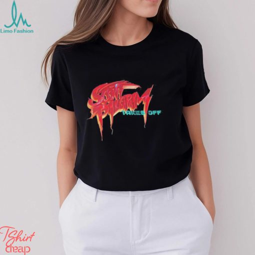 Anime Scott Pilgrim Takes Off 3D Logo Unisex T Shirt