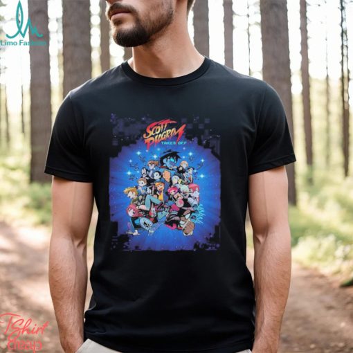 Anime Scott Pilgrim Takes Off Only On Netflix Poster Essentials T Shirt