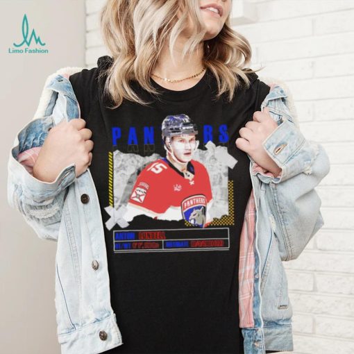 Anton Lundell number 15 Florida Panthers ice hockey player pose paper gift shirt