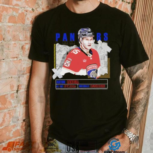 Anton Lundell number 15 Florida Panthers ice hockey player pose paper gift shirt