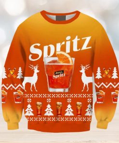 Aperol Spritz Ugly Christmas Sweater, Gift for Christmas Holiday