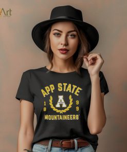 Appalachian State Mountaineers Uscape Apparel Laurels Fleece Crop Shirt