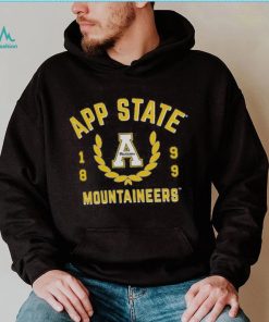 Appalachian State Mountaineers Uscape Apparel Laurels Fleece Crop Shirt