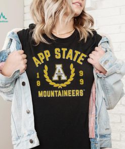 Appalachian State Mountaineers Uscape Apparel Laurels Fleece Crop Shirt