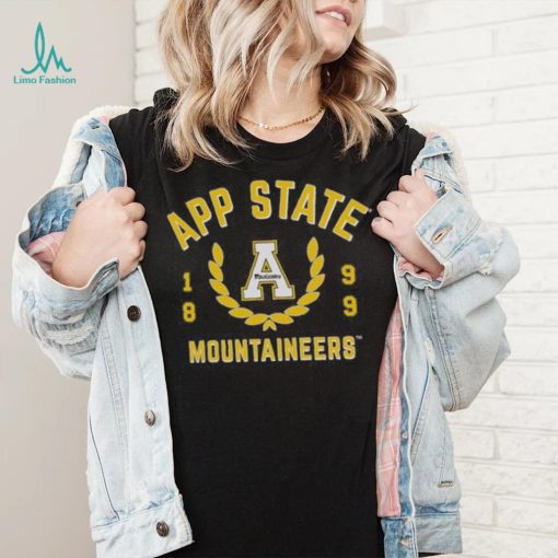 Appalachian State Mountaineers Uscape Apparel Laurels Fleece Crop Shirt