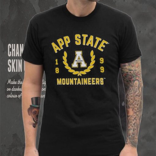 Appalachian State Mountaineers Uscape Apparel Laurels Fleece Crop Shirt
