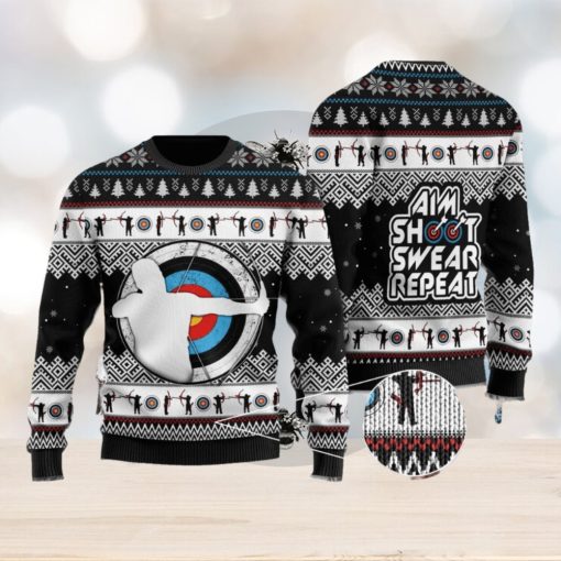 Archery Novelty Ugly Christmas Sweater Gift For Men And Women