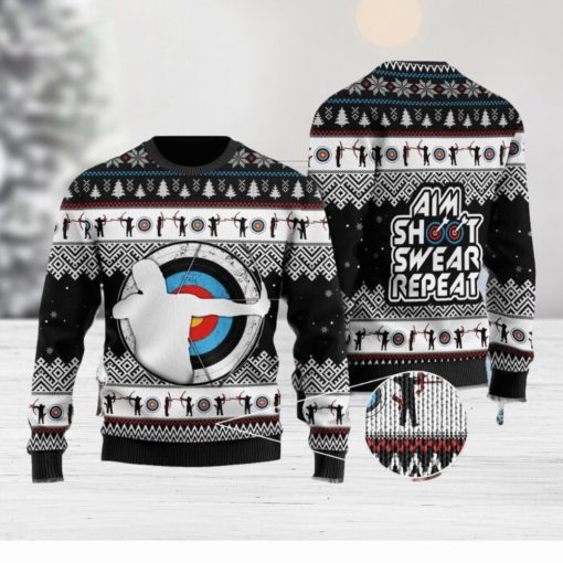 Archery Novelty Ugly Christmas Sweater Gift For Men And Women