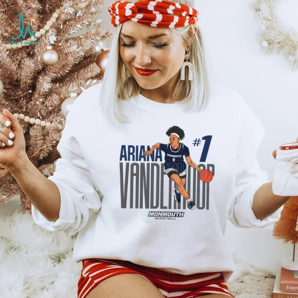 Ariana Vanderhoop Monmouth Hawks NCAA Women’s basketball shirt Ariana Vanderhoop Monmouth Hawks NCAA Women’s basketball shirt