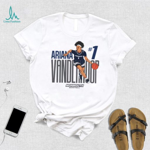Ariana Vanderhoop Monmouth Hawks NCAA Women’s basketball shirt