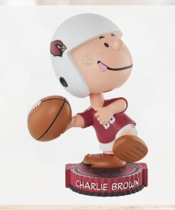 Arizona Cardinals Charlie Brown Peanuts Bighead Bobblehead Ornament