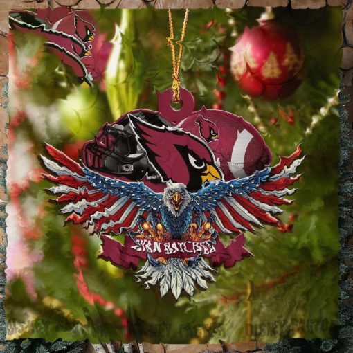 Arizona Cardinals Decorations, Eagles Christmas Ornaments