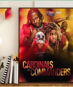 Arizona Cardinals Vs Washington Commanders NFL Kickoff 2023 Home Decorations Poster Canvas